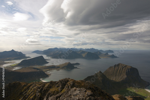 Lofoten islands / Lofoten is an archipelago and a traditional district in the county of Nordland, Norway. © vkhom68