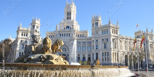 Plaza de Cibeles, Madrid photo