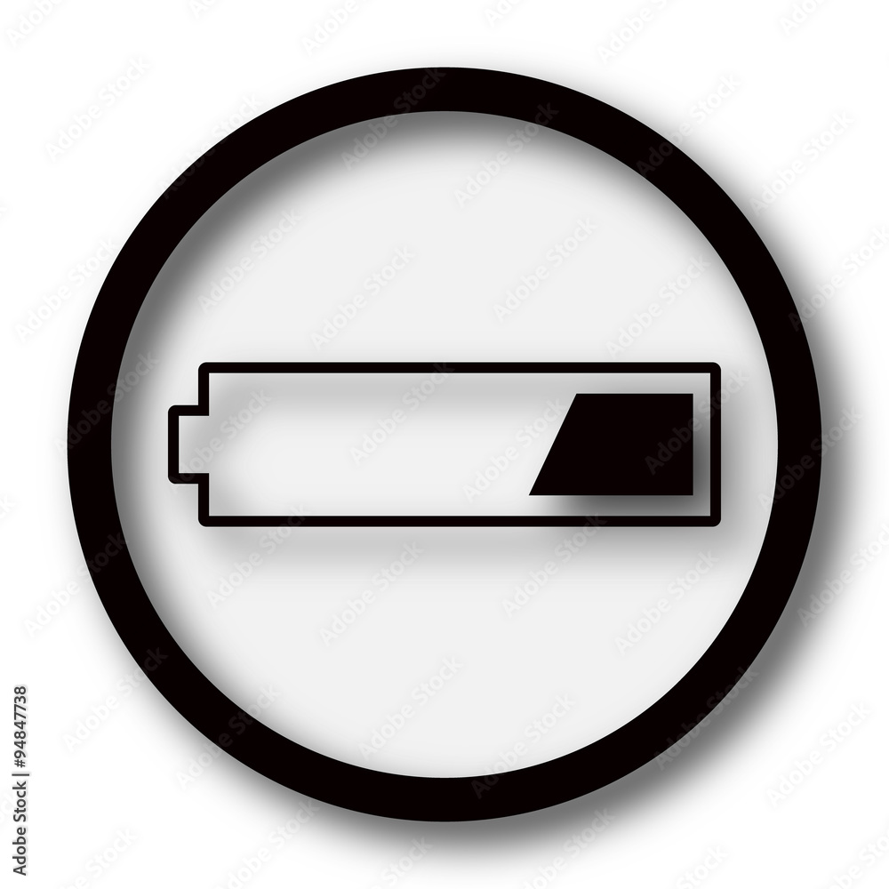 1 third charged battery icon