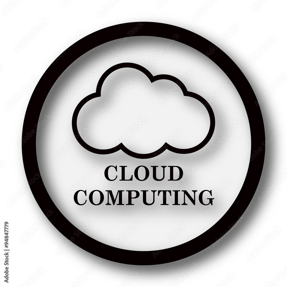 Cloud computing icon Cloud computing icon