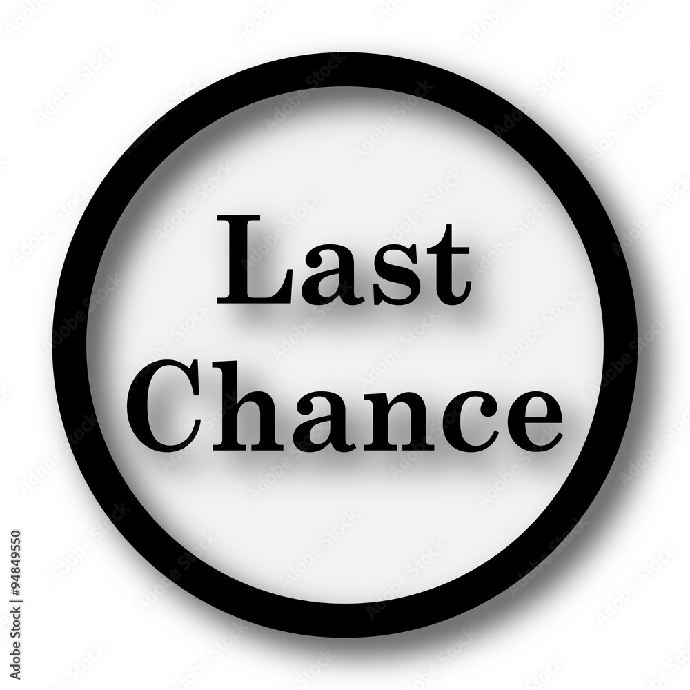 Last chance icon