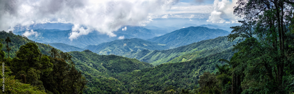 panorama of landscape mountain view forest of thailand panorama of landscape mountain view forest of thailand