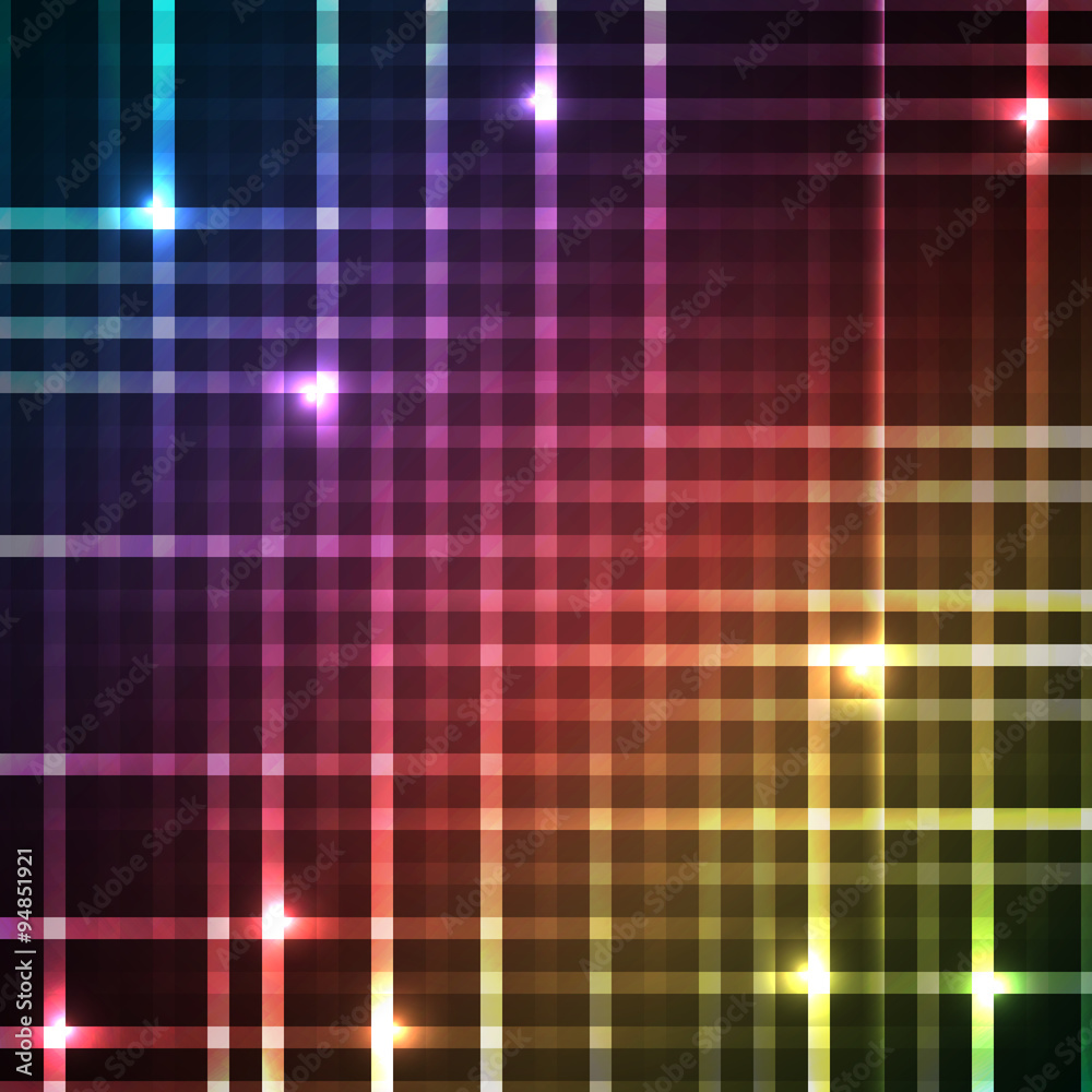 Fototapeta premium Abstract bright spectrum wallpaper. illustration 
