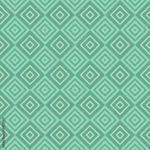 Retro mint different seamless patterns