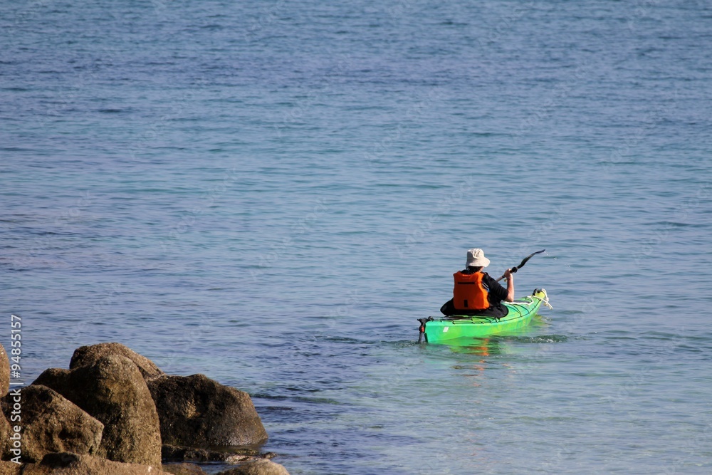 randonnée en kayak de mer en bretagne
