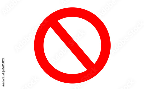 NO - sign. Isolated Free Download NO - sign. Isolated - GFXLoad