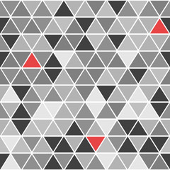 Fotobehang Vormen patronen Minimalistisch geometrisch driehoekenpatroon  © zhevasylieva