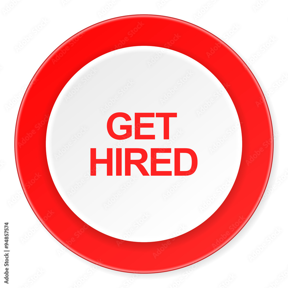 get higreen red circle 3d modern design flat icon on white background get higreen red circle 3d modern design flat icon on white background