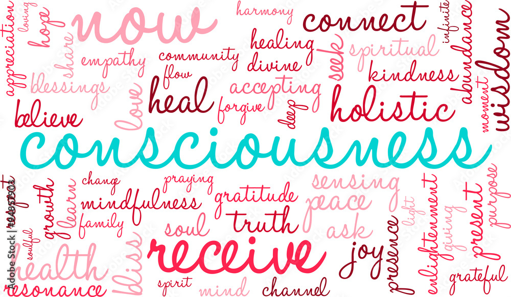 Consciousness Word Cloud