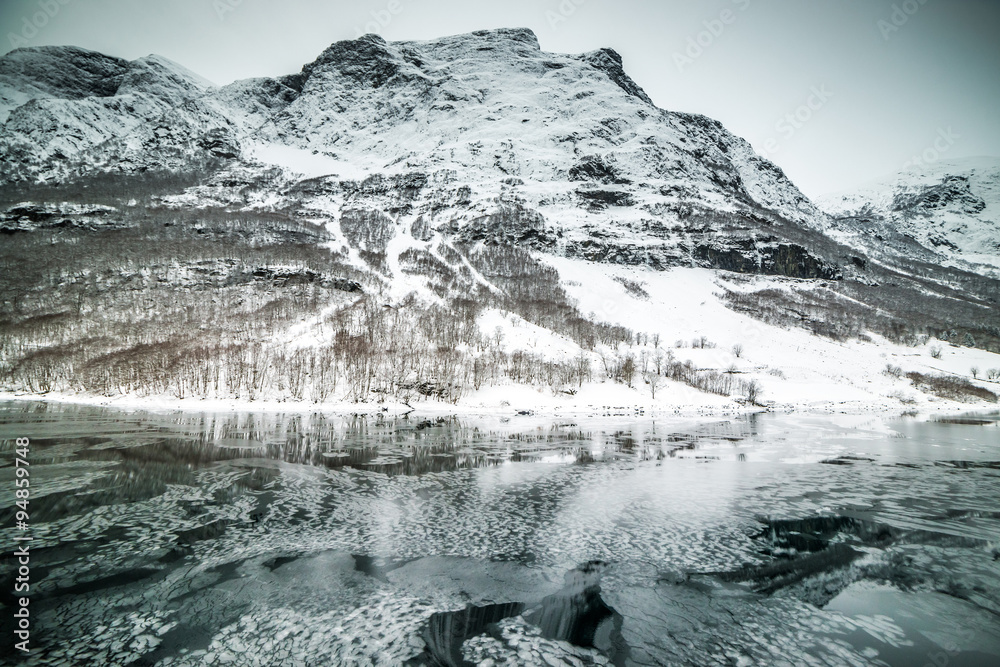 Fototapeta premium fjords in Norway