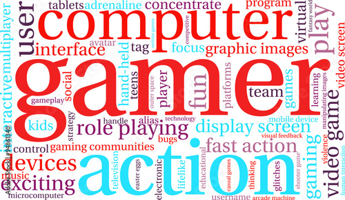 Gamer Word Cloud
