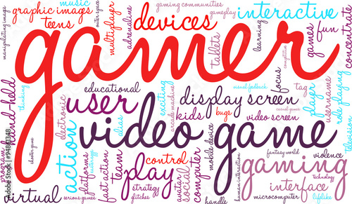 Gamer Word Cloud