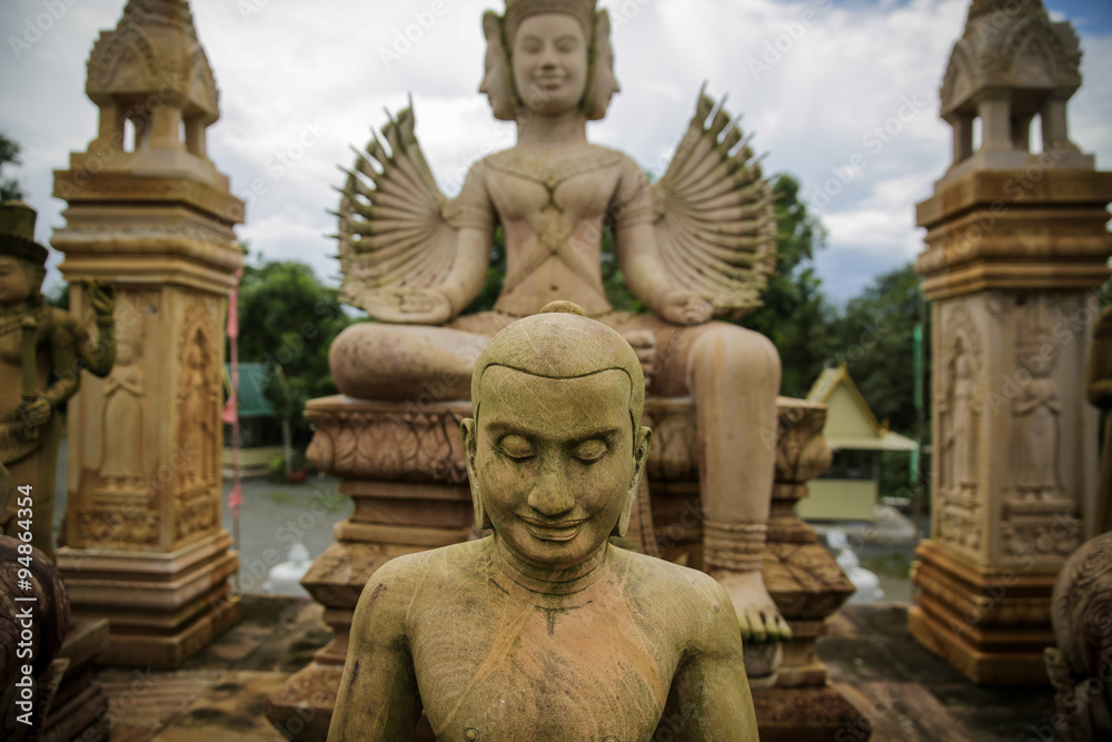 Cambodian's Smile Buddha