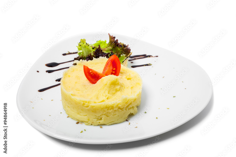 Delicious mashed potatoes.