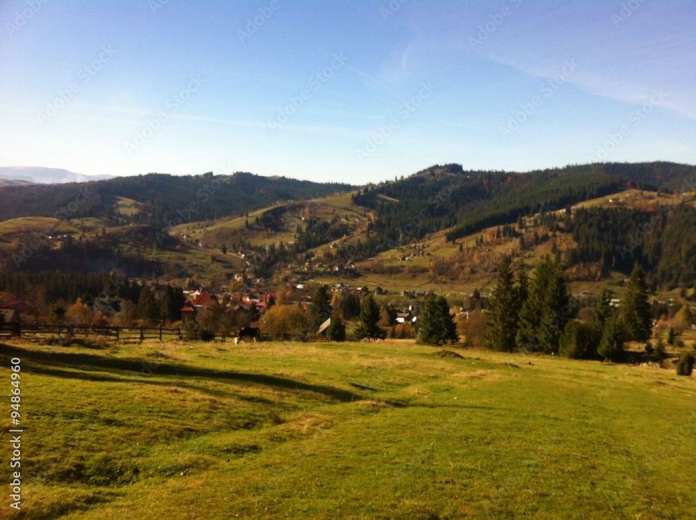 Mountains landscape