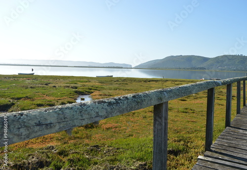 Estuary Boat Jetty -  Dawn Estuary