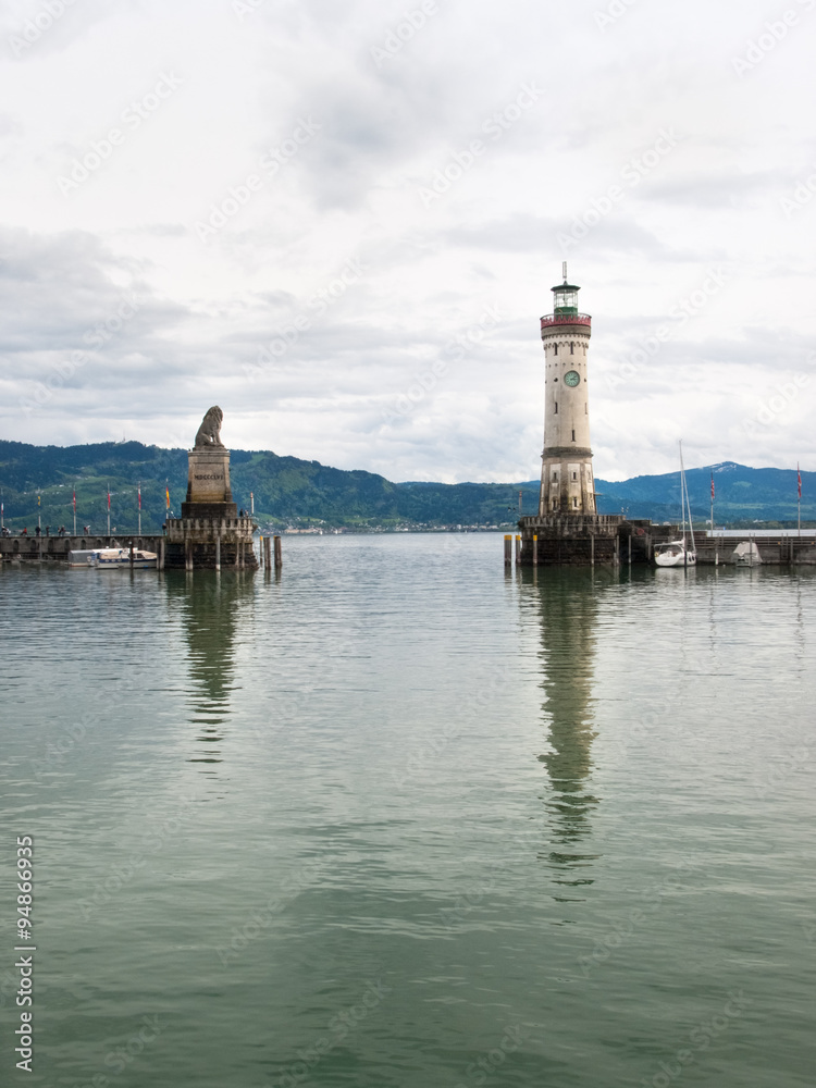 Fototapeta premium Marina Lindau