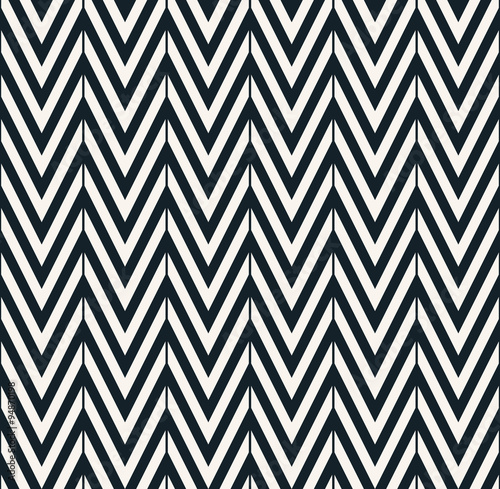 monochrome chevron pattern.