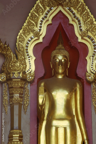 Buddhist Temple in Bangkok  Thailand