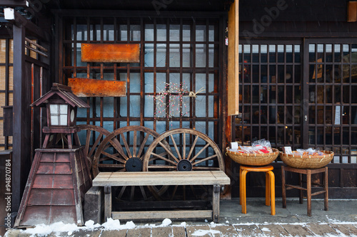 Fotografi Takayama town details
