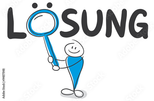 Stick Figure Series Blue