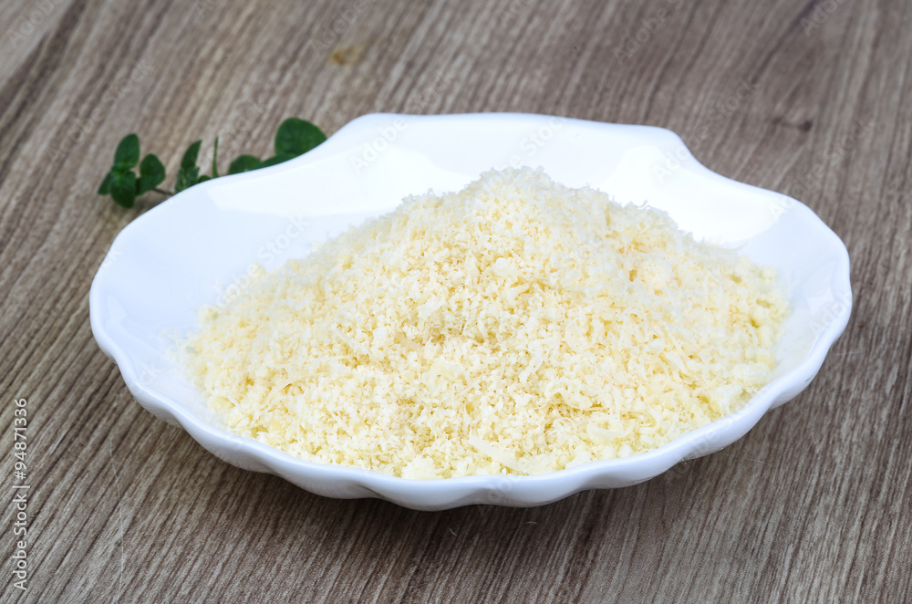 Shredded parmesan Shredded parmesan