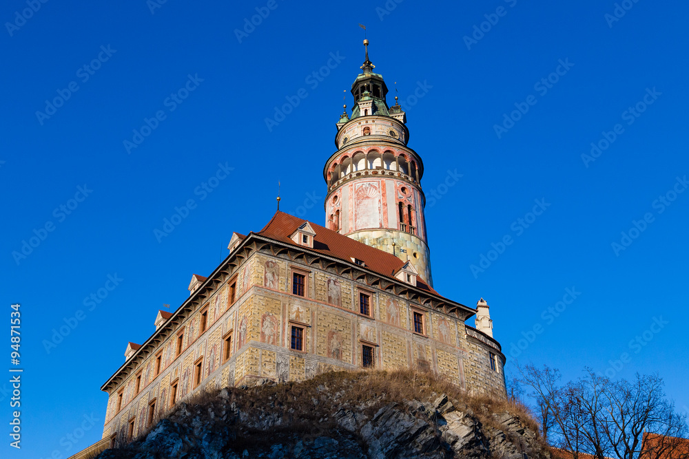 State Castle in Czesky Krumlov, Czech Republic