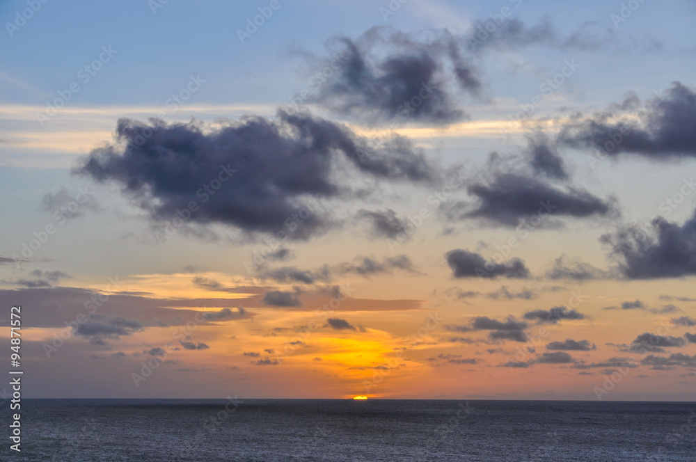 Sunset in Jericoacoara, Brazil Sunset in Jericoacoara, Brazil