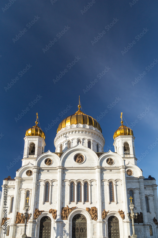 Cathedral of Christ the Savior in Moscow Russia