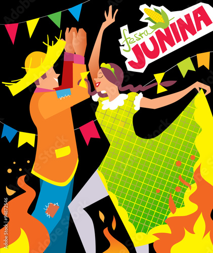 festa junina poster