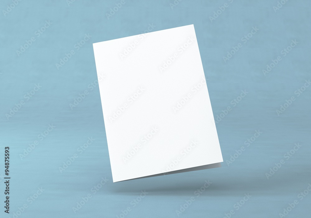Flyer Broschüre gefalten weiss A4 A5 Flyer Broschüre gefalten weiss A4 A5