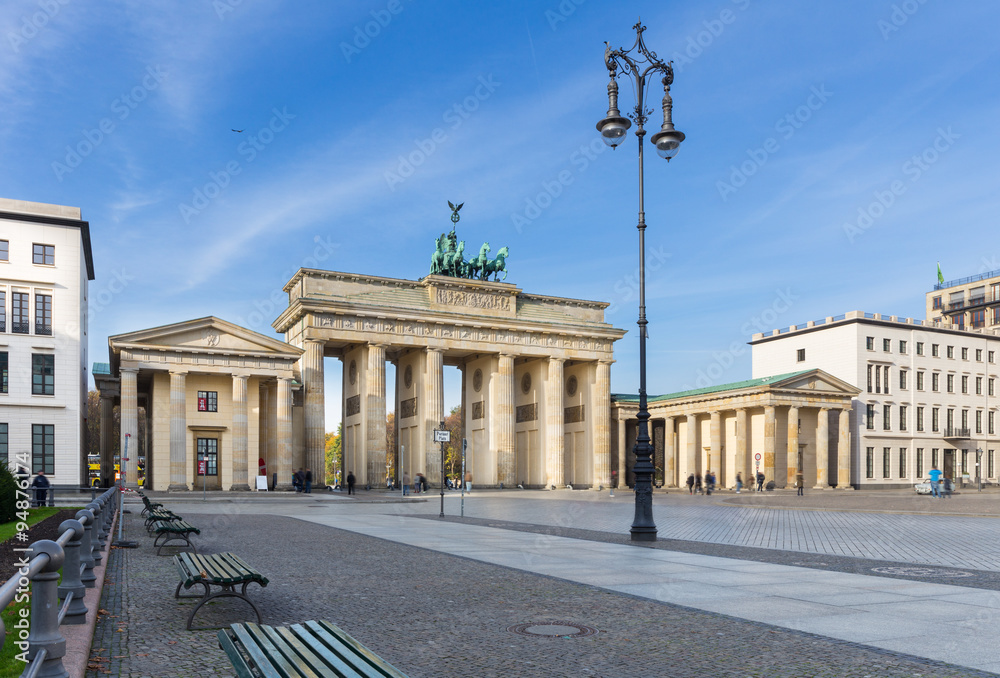 Obraz premium Brandenburg Gate (Brandenburger Tor), Berlin
