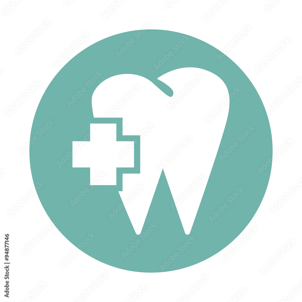 Fototapeta premium Dental help icon