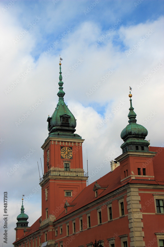 Obraz premium Royal castle Warsaw