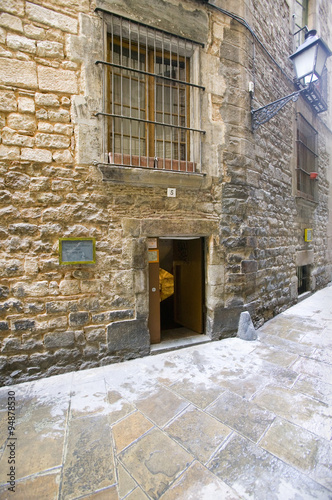 Sinagoga Mayor de Barcelona, The Main Synagogue, one of the oldest synagogue's in Europe, 13th Century, Spain
