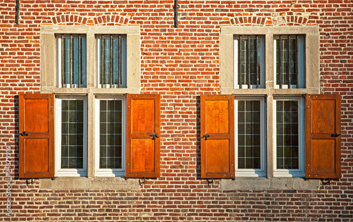 Typical house in Belgium