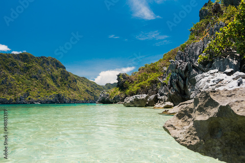 Beautiful island views in El Nido, Philippines.