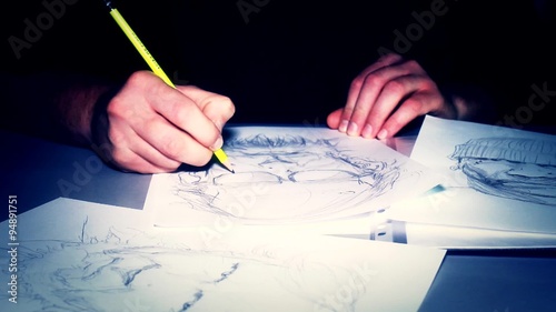 Police Sketch Artist ,Crime suspect