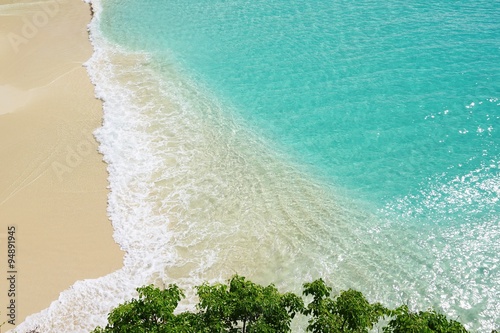 Foto Beautiful Meads Bay Beach in Anguilla