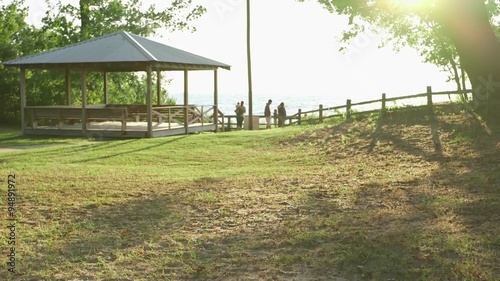 Wallpaper Mural Summer sunset on the shores of Lake Michigan Torontodigital.ca