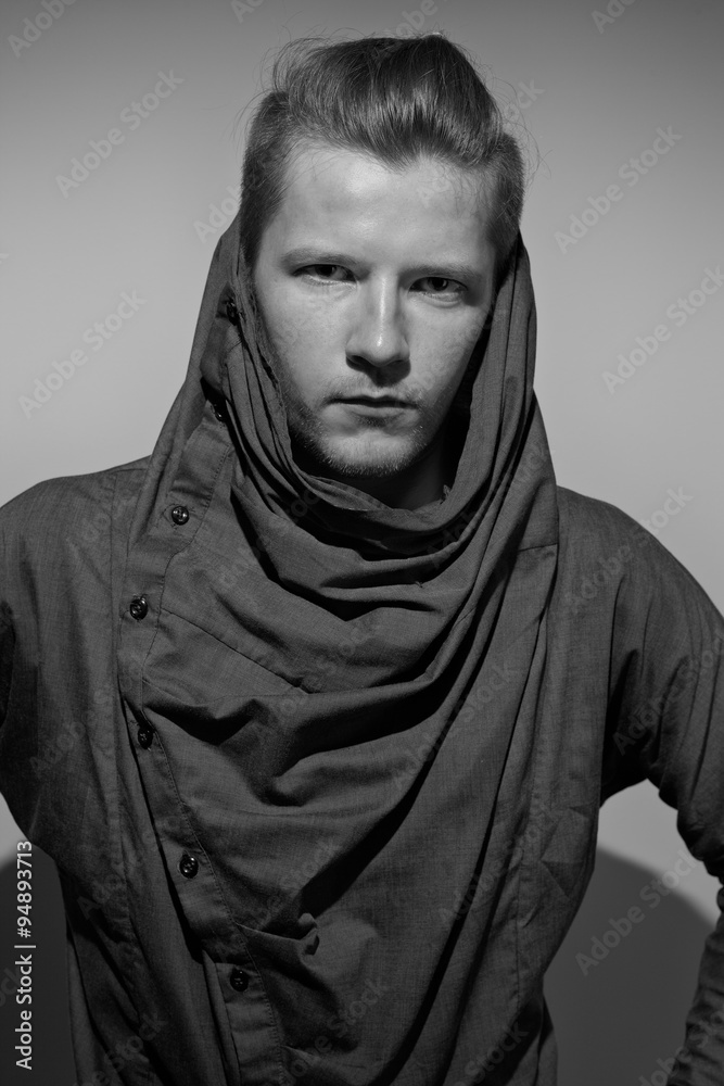 Man fashion in creative b Man fashion in creative b