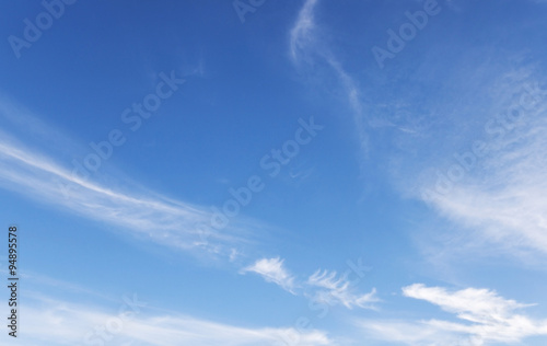   blue sky which clouds 