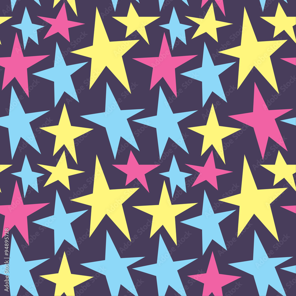 Obraz premium simple cute star background