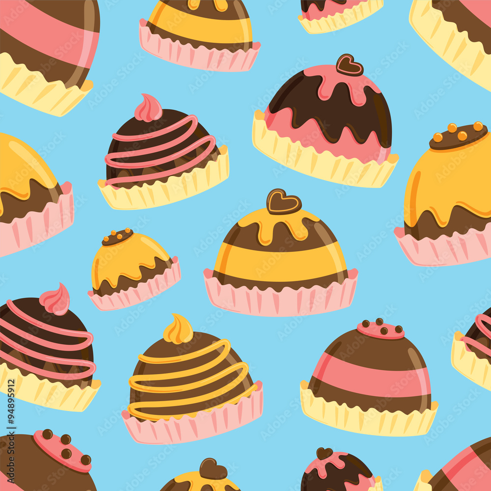 chocolate truffle pattern chocolate truffle pattern