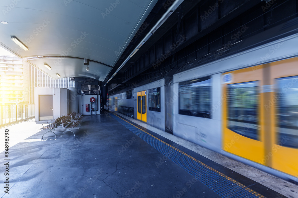 Obraz premium Sydney train station