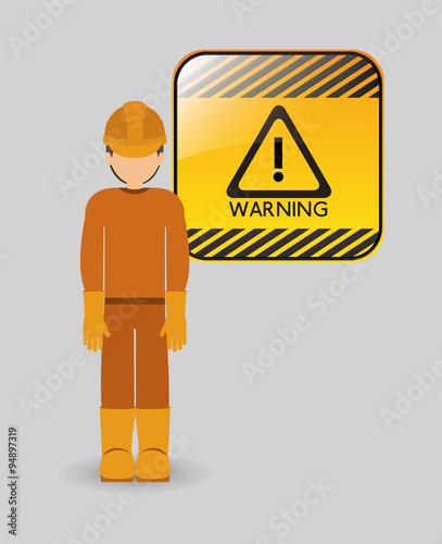 danger warning design  photo