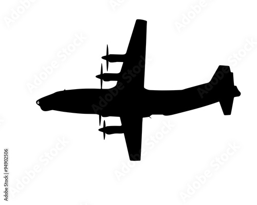 the troop carrier motor airplane
