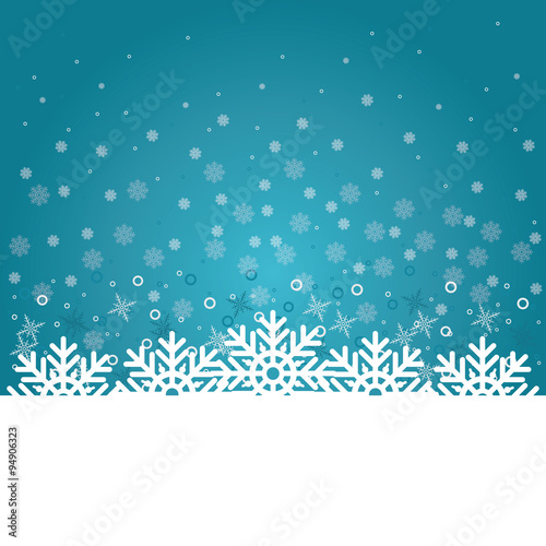 christmas paper white and snow