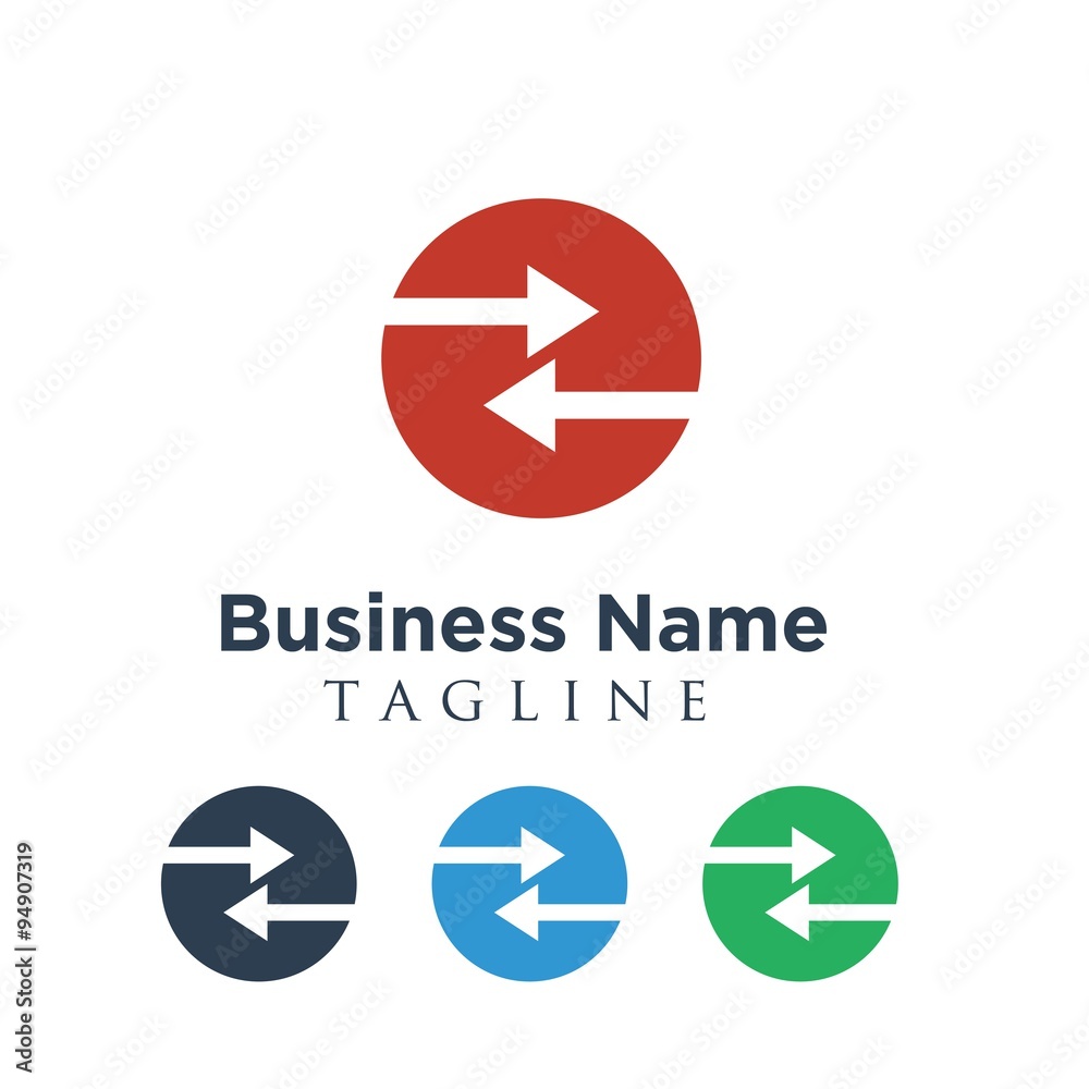 Arrow vector logo icon Arrow vector logo icon