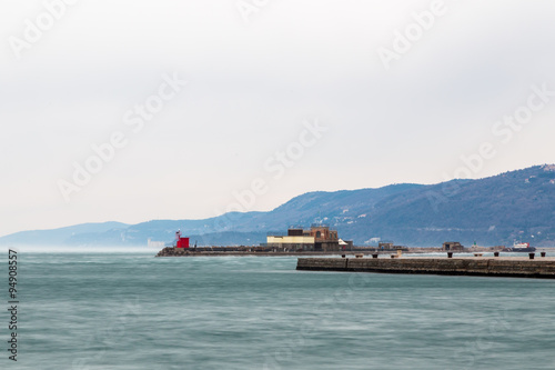 Tanker in the bay of Trieste